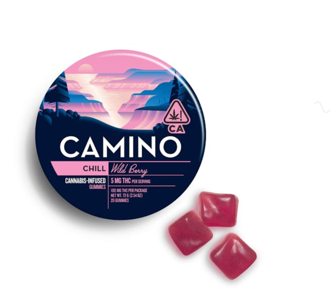 Kiva Confections - Wild Berry Camino - 100mg Gummies
